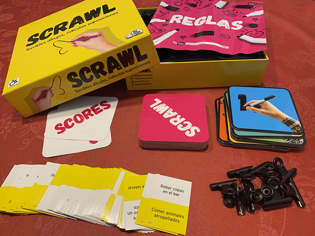 Scrawl, Board Game